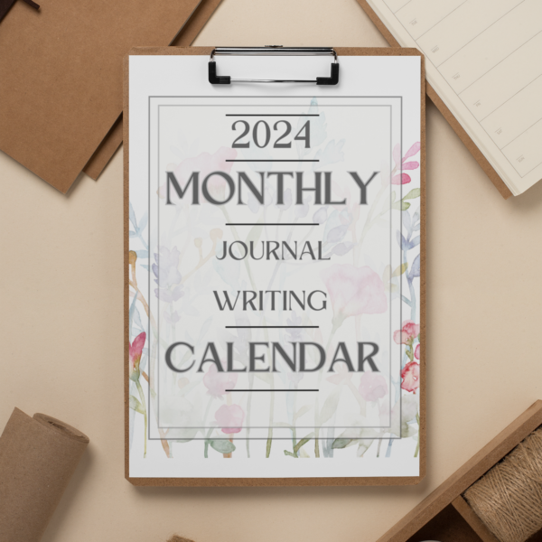 2024 Journal Writing Calendar (Prompts Included)